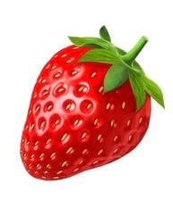 fraise rouge juteuse