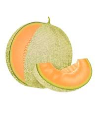 Melon cantaloup découpé