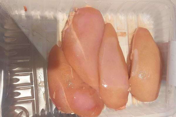 Tranches de jambon dans barquette plastique