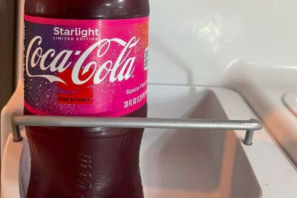 Coca Starlight dans frigo.