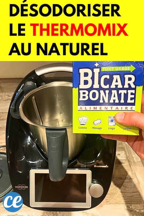 Un thermomix qui a été désodoriser avec du bicarbonate de soude