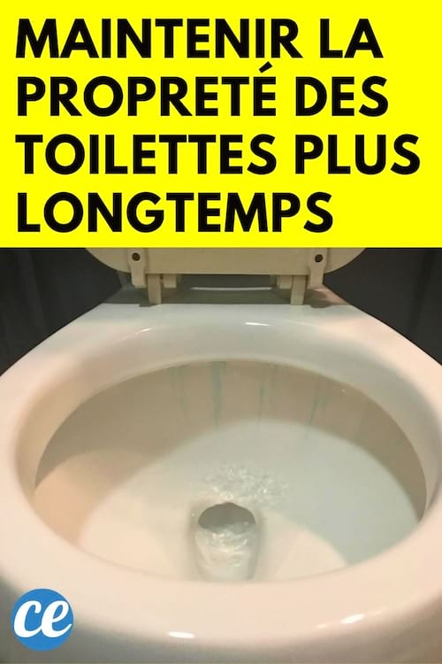 Toilette blanche propre