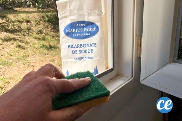 Bicarbonate de soude pour fenêtres PVC