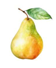 Poire estivale bicolore.