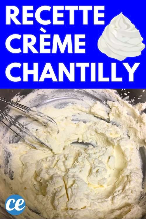 Spatule dans bol avec de la chantilly