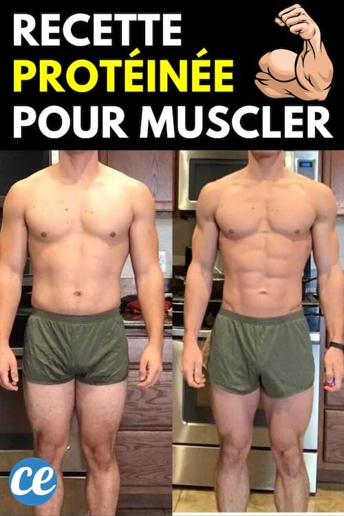 Corps avant après homme