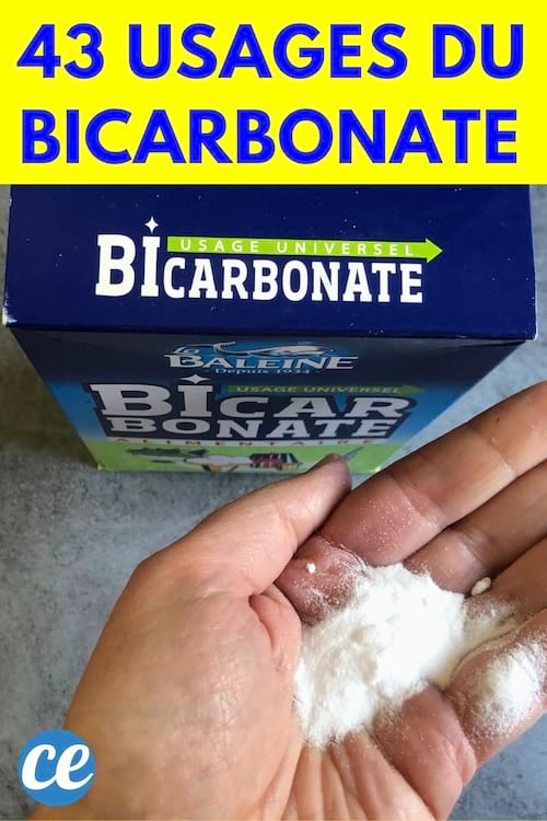 Bicarbonate dans main
