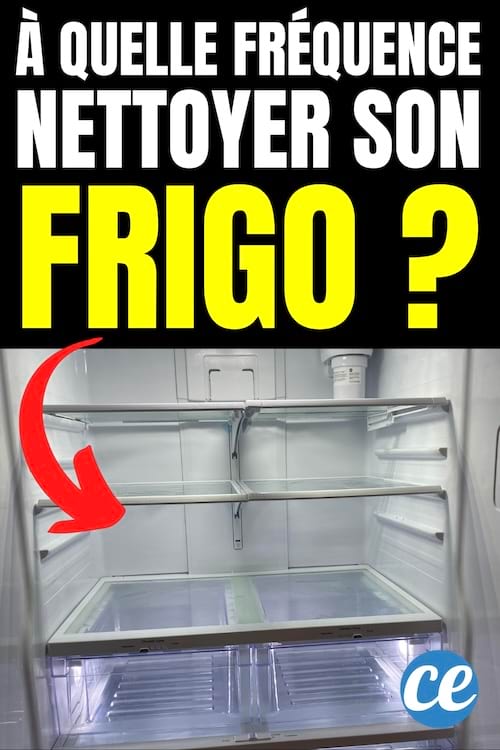 À quelle fréquence nettoyer son frigo ? 1 fois tous les 3 mois suffit