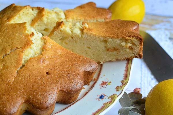 Gateau citron tranches épaisses