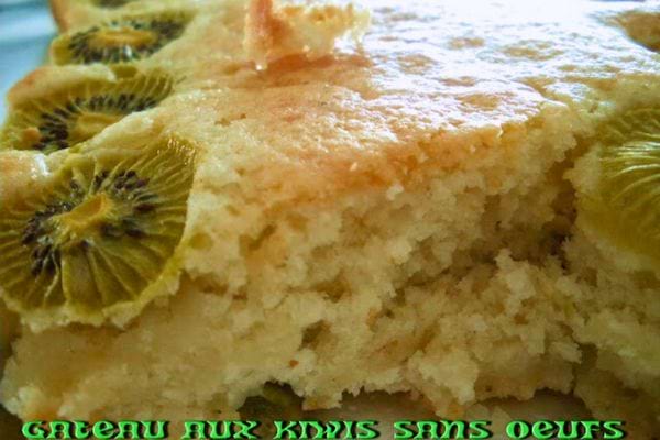Gâteau aux kiwis