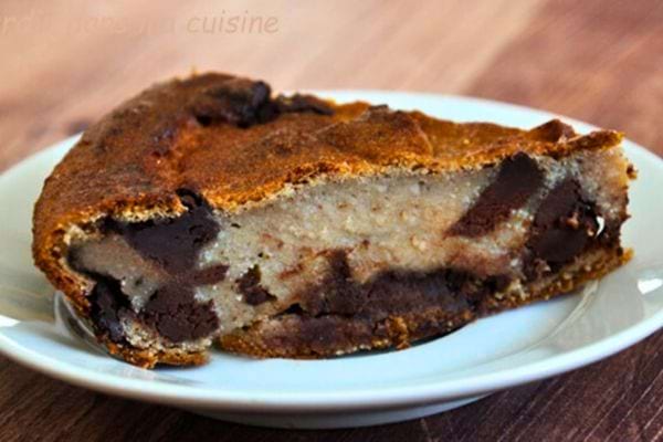 Gâteau sans œuf aux pépites