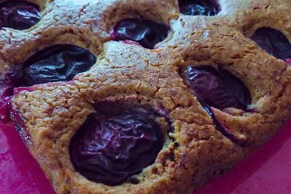 Gâteau aux prunes