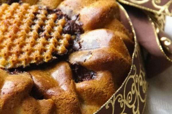 Gateau tasse caramel biscuit