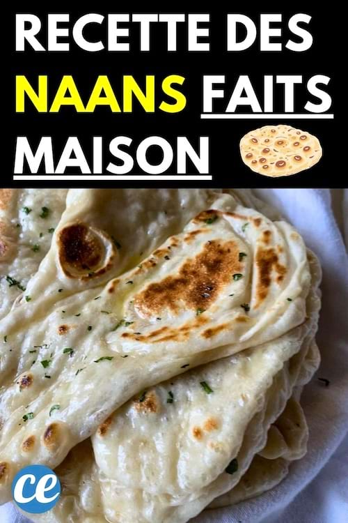 Plusieurs naans l'un sur l'autre