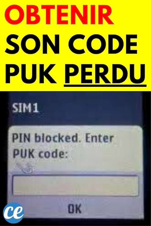 Code PUK bloqué