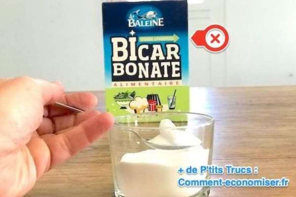 un paquet de bicarbonate de soude alimentaire La Baleine