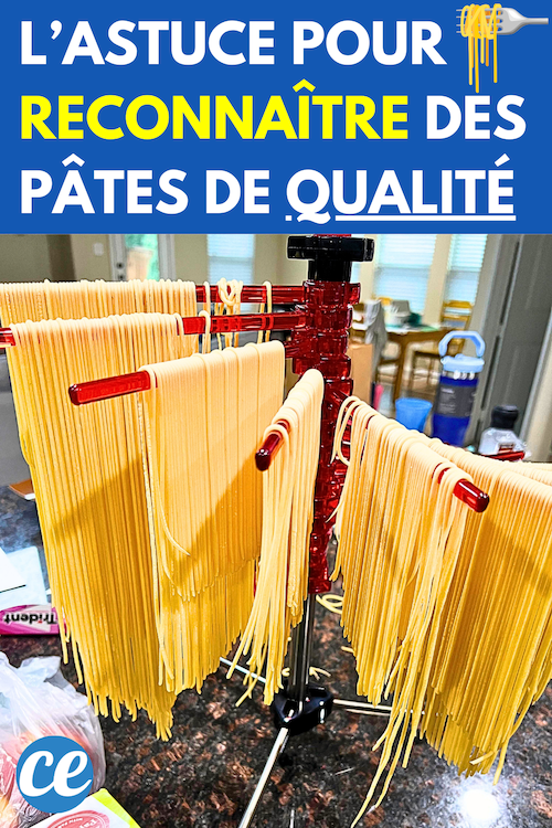 Des pâtes de qualité qui sèchent pour améliorer les nutriments