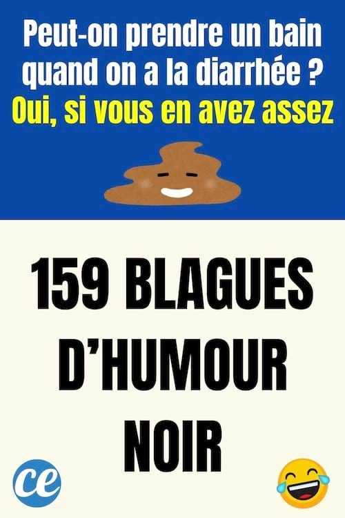 Les 164 Meilleures Blagues d’Humour Noir Courtes et Bien Drôles.