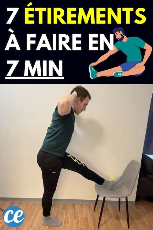 Homme qui s'étire