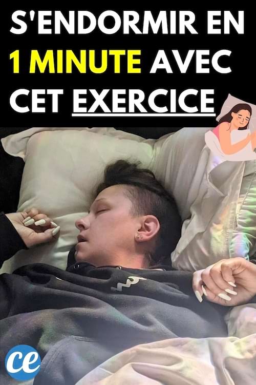 Une femme qui dort sur le côté