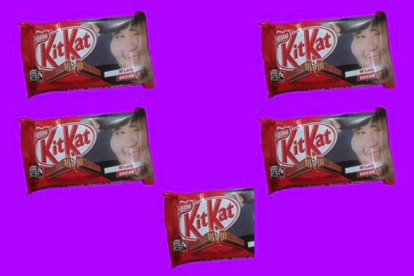 Barres de chocolat KitKat.