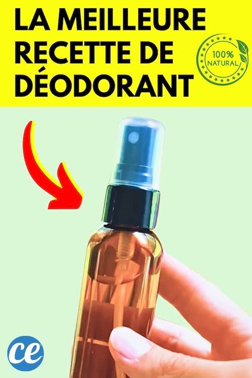 Déodorant naturel avec du chlorure de magnésium