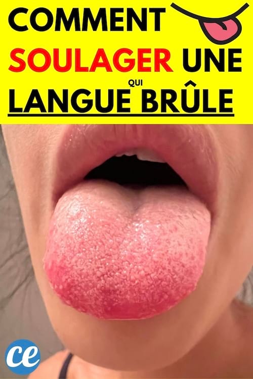 Femme avec une langue bien rouge 