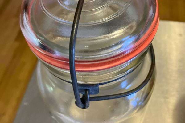 bocal avec clip gelee