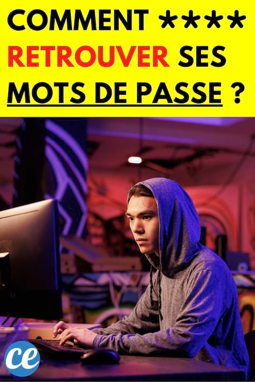 Un homme devant un ordinateur