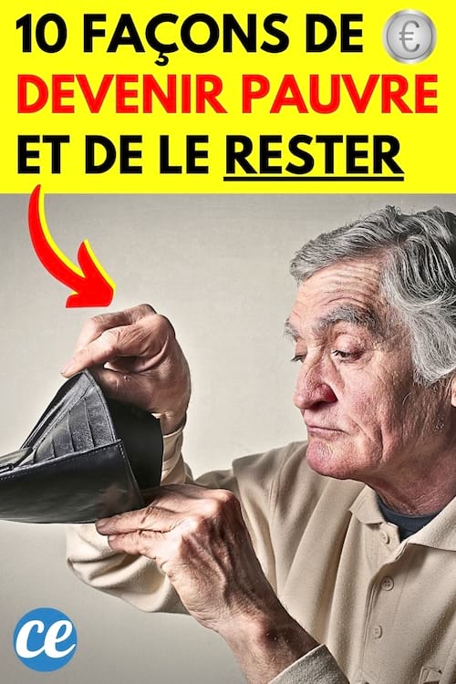 Un vieux monsieur qui ouvre son portefeuille vide sans argent