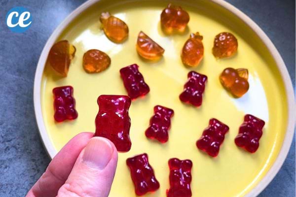 des bonbons nounours faits maison