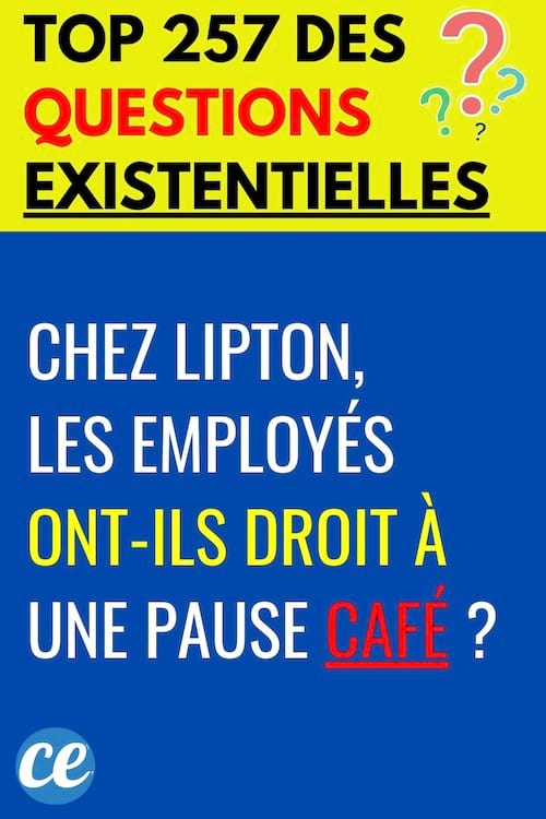 Une question existentielle drôle qui fait réfléchir 