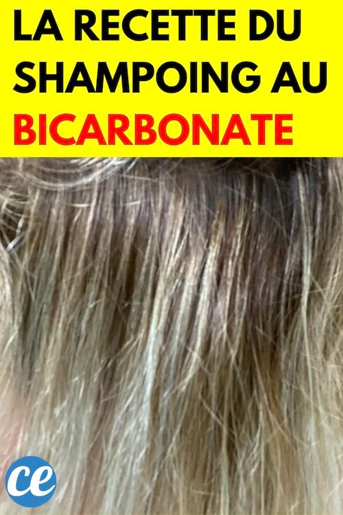 Cheveux blond un peu sec