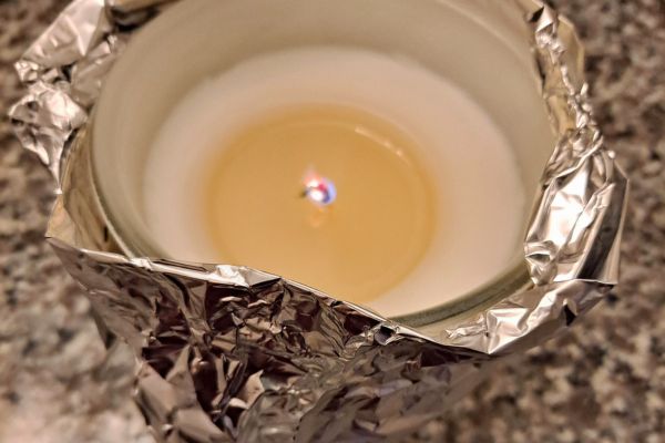 L'Astuce pour Rattraper une Bougie qui Se Creuse.