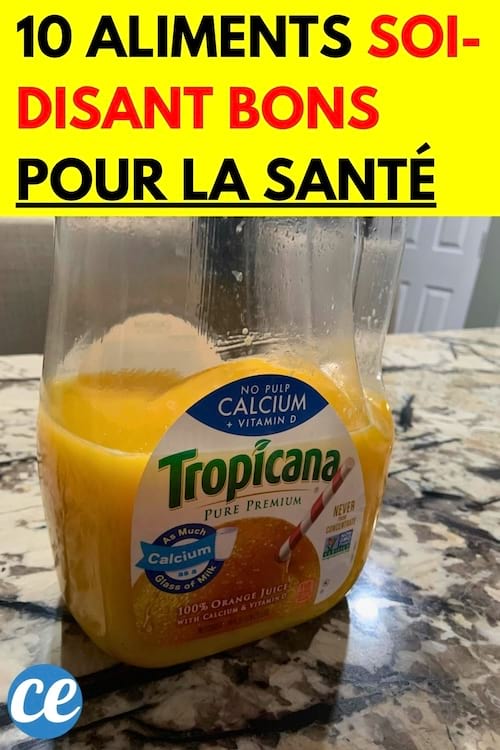 Jus d'orange tropicana