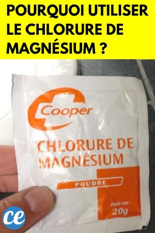Un petit sachet de Chlorure de Magnésium