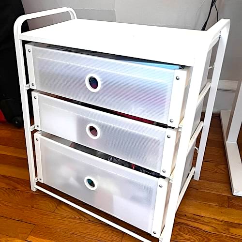 Une commode Lote blanche acheter à IKEA