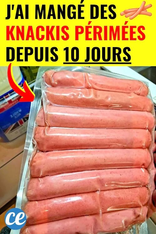 Des knackis périmées depuis 10 jours dans un sachet encore fermé