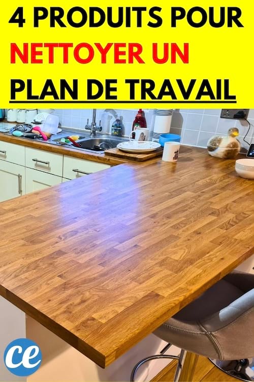 Un plan de travail en marbre