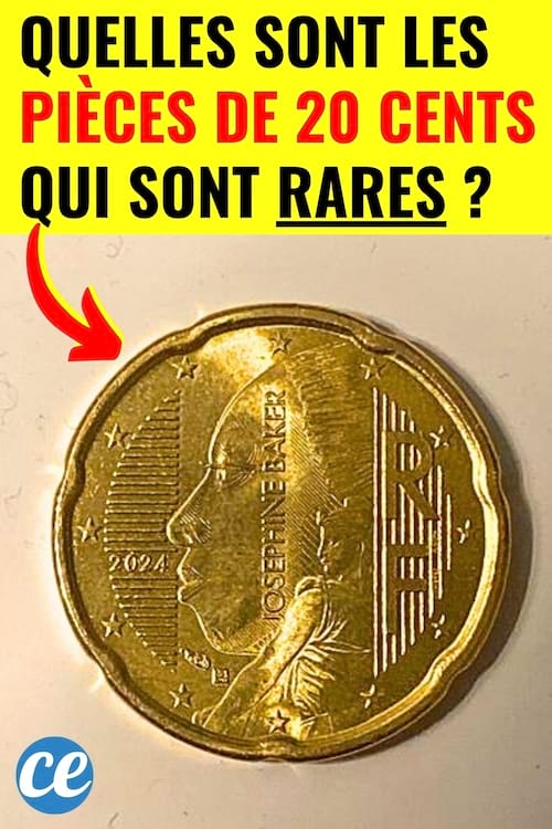 Une pièce de 20 centimes qui est rare et qui vaut de l'argent