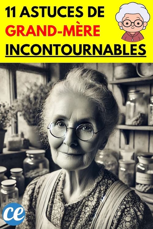 L'image d'une grand-mère en noir et blanc qui sourit