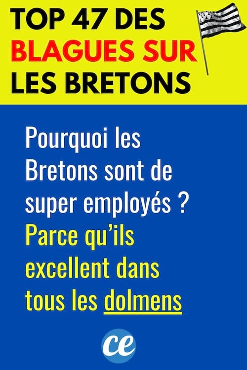 Une blague bretonne drôle et courte