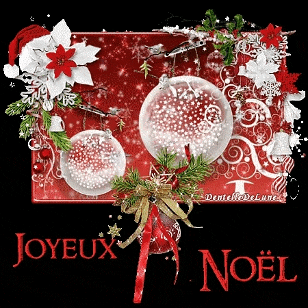 Décoration joyeux Noel gif
