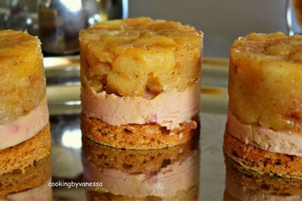 mini-tourtes au foie gras et pomme