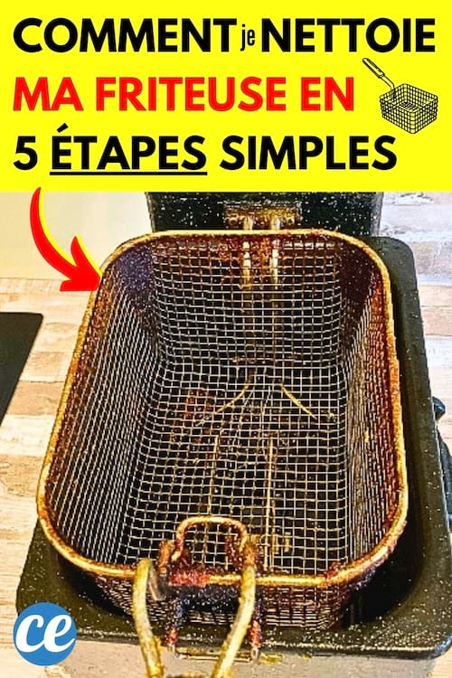 Une friteuse sale pleine de graisse qui a besoin d'être nettoyée