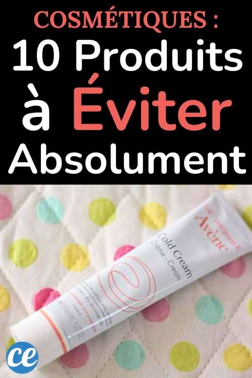 Une cold cream Avène
