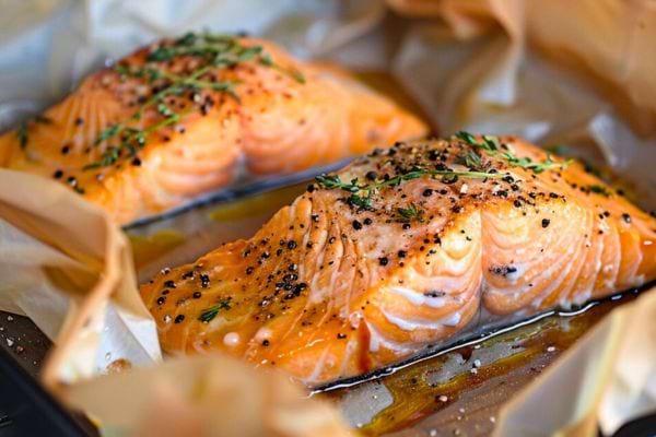 Saumon en papillote