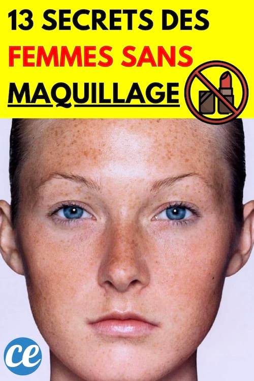 Portrait d'une femme au visage naturel sans maquillage