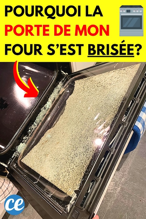 Vitre Exterieure Four Cassee