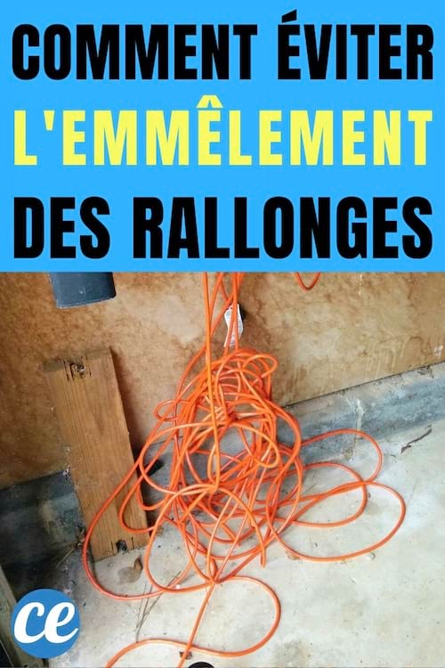 Une rallonge orange